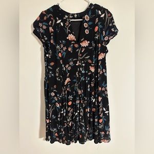 Torrid Floral Skater Dress